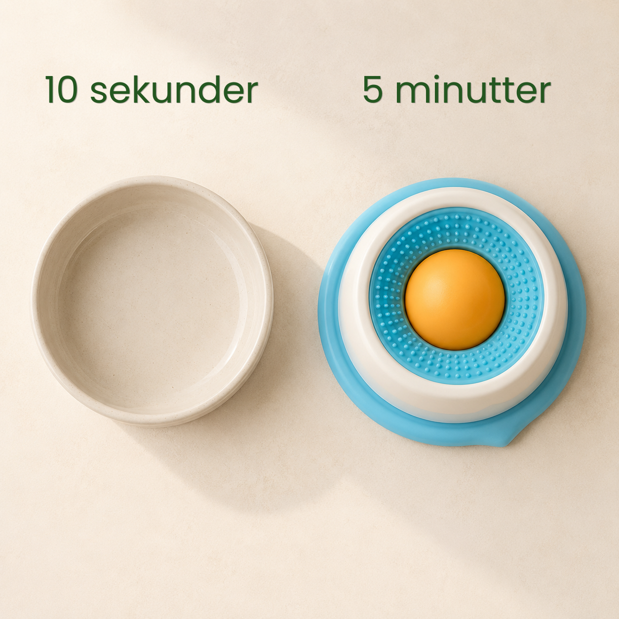 Slow Feeder med Rullebold